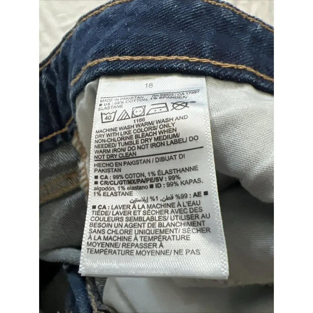 Old Navy Women’s High Rise Marcia Denim Mini Skirt Raw Fringe Hem NWT Size 18 - Picture 11 of 15